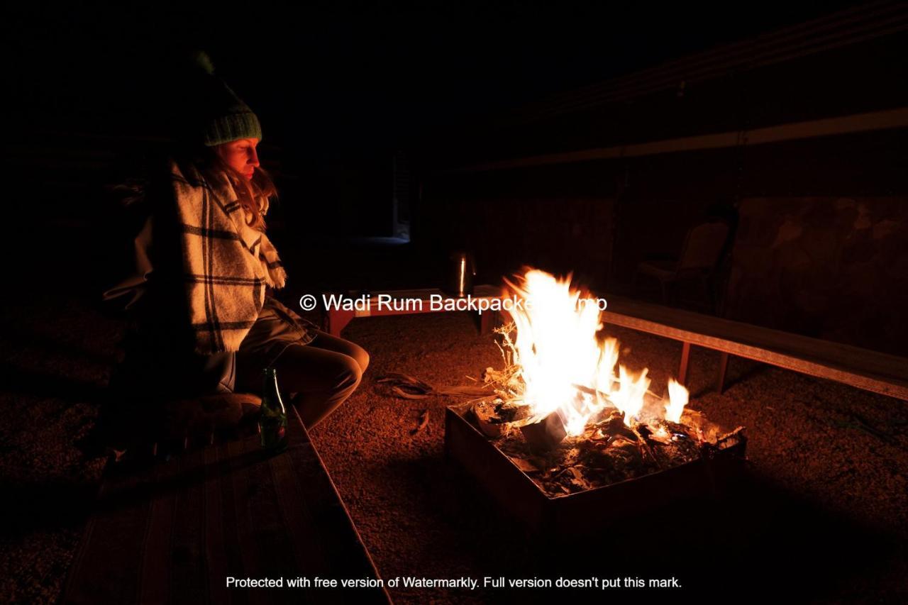 Wadi Rum Backpacker Camp Zewnętrze zdjęcie