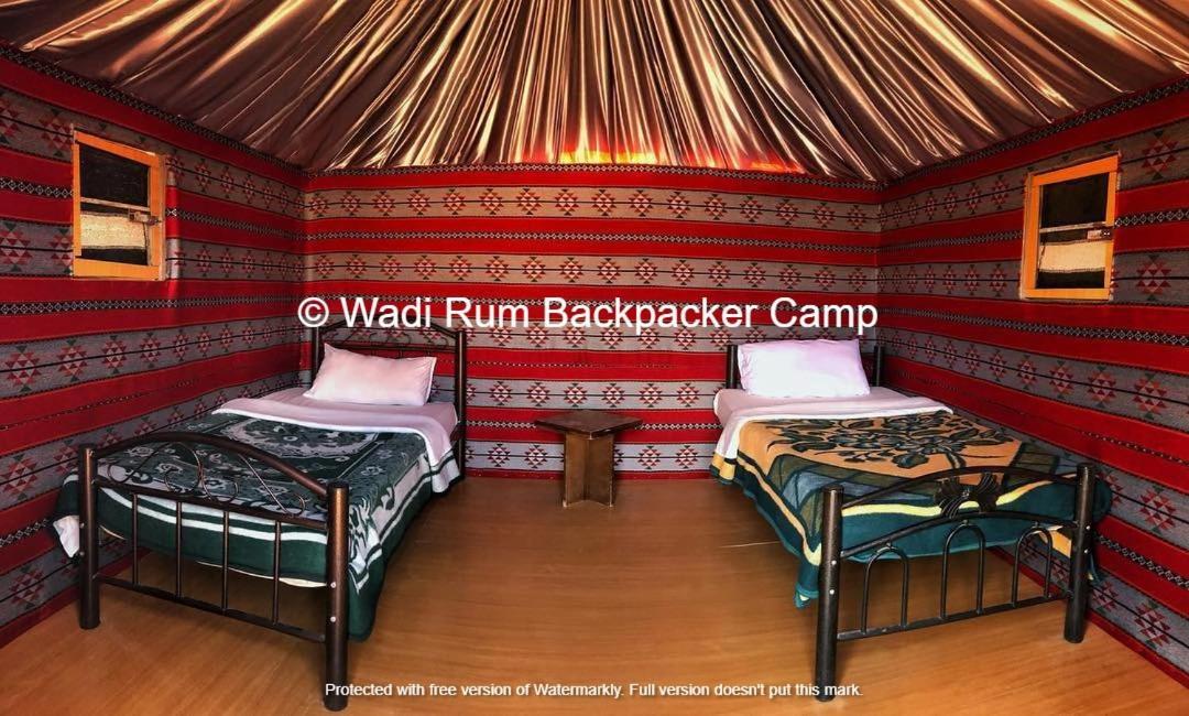 Wadi Rum Backpacker Camp Zewnętrze zdjęcie