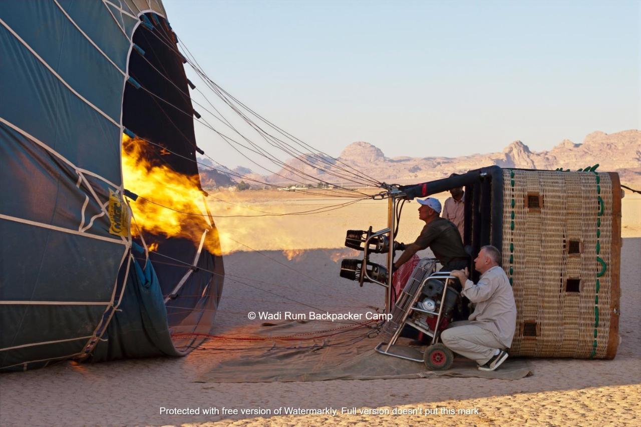 Wadi Rum Backpacker Camp Zewnętrze zdjęcie